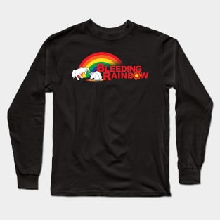 Bleeding Rainbow Long Sleeve T-Shirt